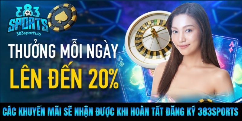 Sự kiện ưu đãi dành cho bạn sau khi hoàn thành việc đăng ký