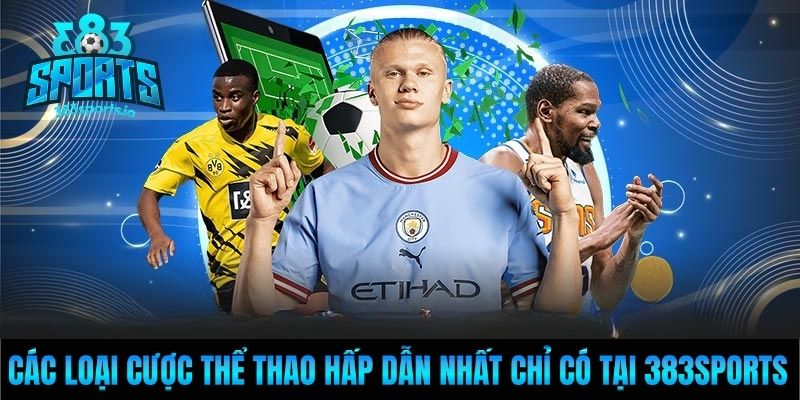 Các bộ môn sports được ưa chuộng tại nhà cái 383Sports